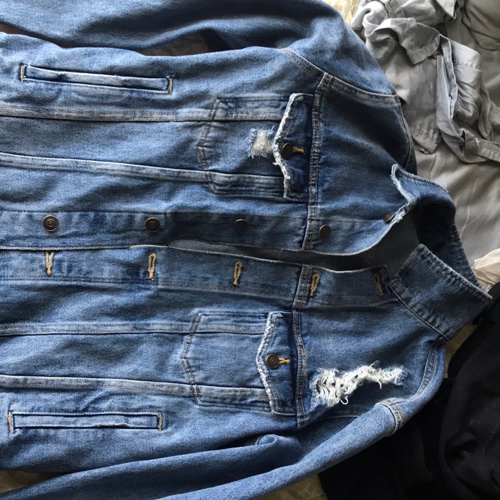 Denim Jacket!! Never Been Worn!! - image 1